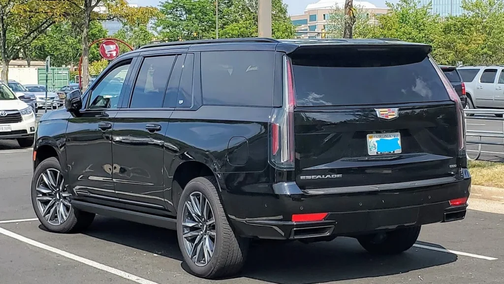 Blackout Vinyl Overlay Kit for 2021-2024 Cadillac Escalade