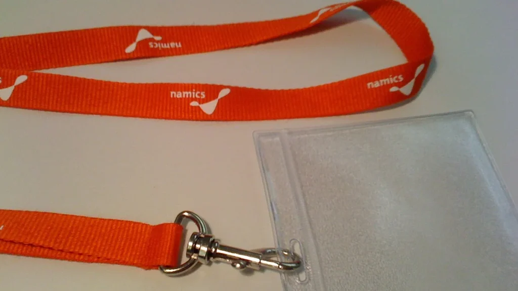 Jack Skellington Nightmare Before Christmas Lanyard with Clip