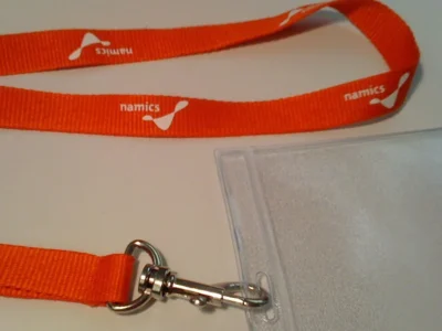 Jack Skellington Nightmare Before Christmas Lanyard with Clip